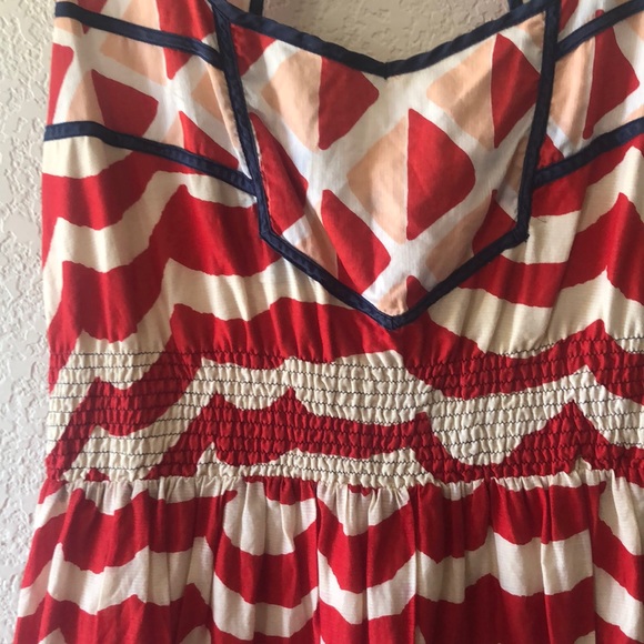 We Vera Red Pattern Carnival Dress - Picture 4 of 8